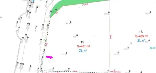 Terrain à bâtir à , Eure-et-Loir